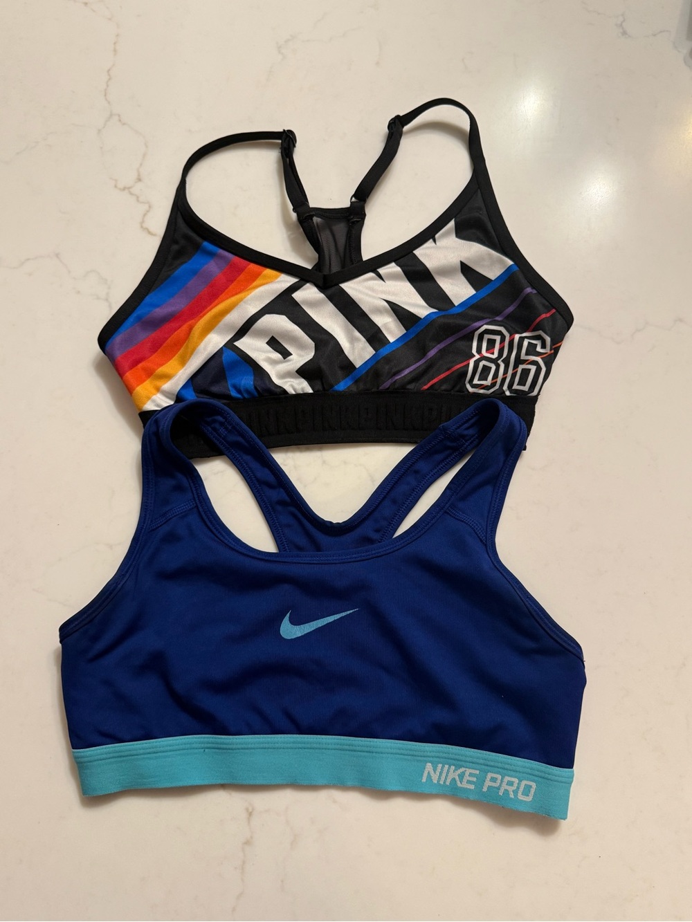 Nike Pro + PINK Ultimate Sports Bra Bundle Size Small
